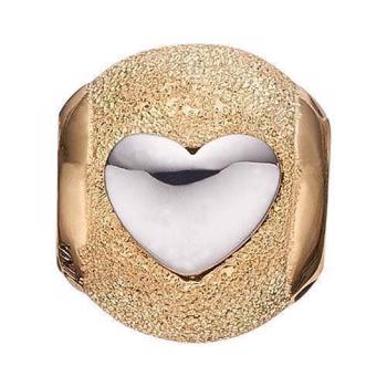 Køb dit  Glitrende kugle med stort sølv hjerte på fra Christina smykker hos Ur-Tid.dk